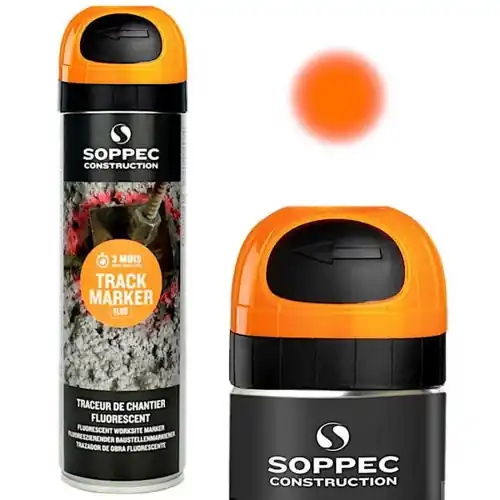 SOPPEC Značkovací sprej 500ml, oranžový Objednat Nyní